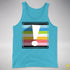 Queer Pride Flag Exclamation Point Premium Tank Top